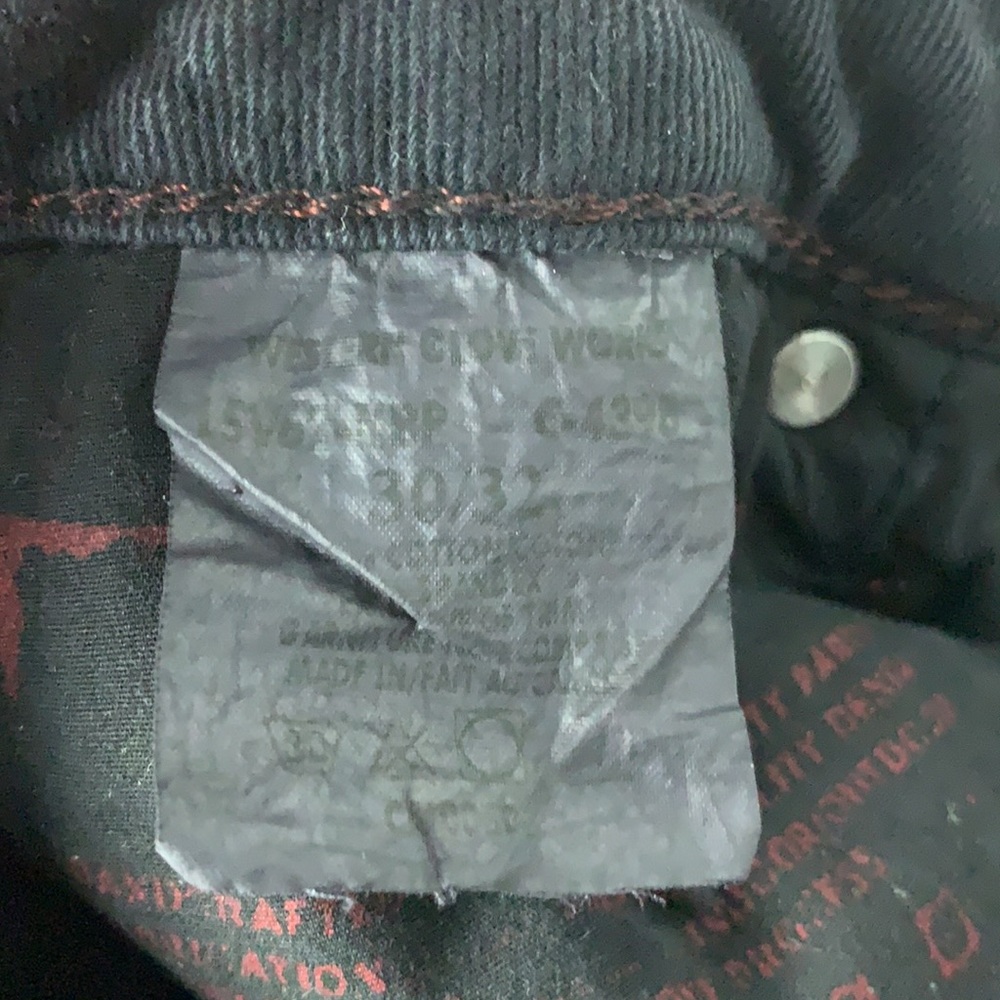 ❌1921 Western Glove Works Jeans 30 / 32 - Picture 8 of 10